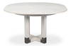 Brooklyn Jupe Table, by Sarreid, 4'8" length x 3'6" width x 2'6" height thumbnail 11