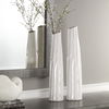 Kenley Crackled White Vases Set/2 thumbnail 1