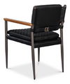 The Harley Chair, Onyx Black Leather thumbnail 10