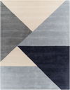 Kennedy Handmade Rug, by Surya, 1'6" length x 1'6" width thumbnail