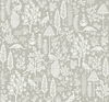 Menagerie Toile Black Wallpaper, by York Wall, 27' length x 2'3" width x 0.02" depth thumbnail 1