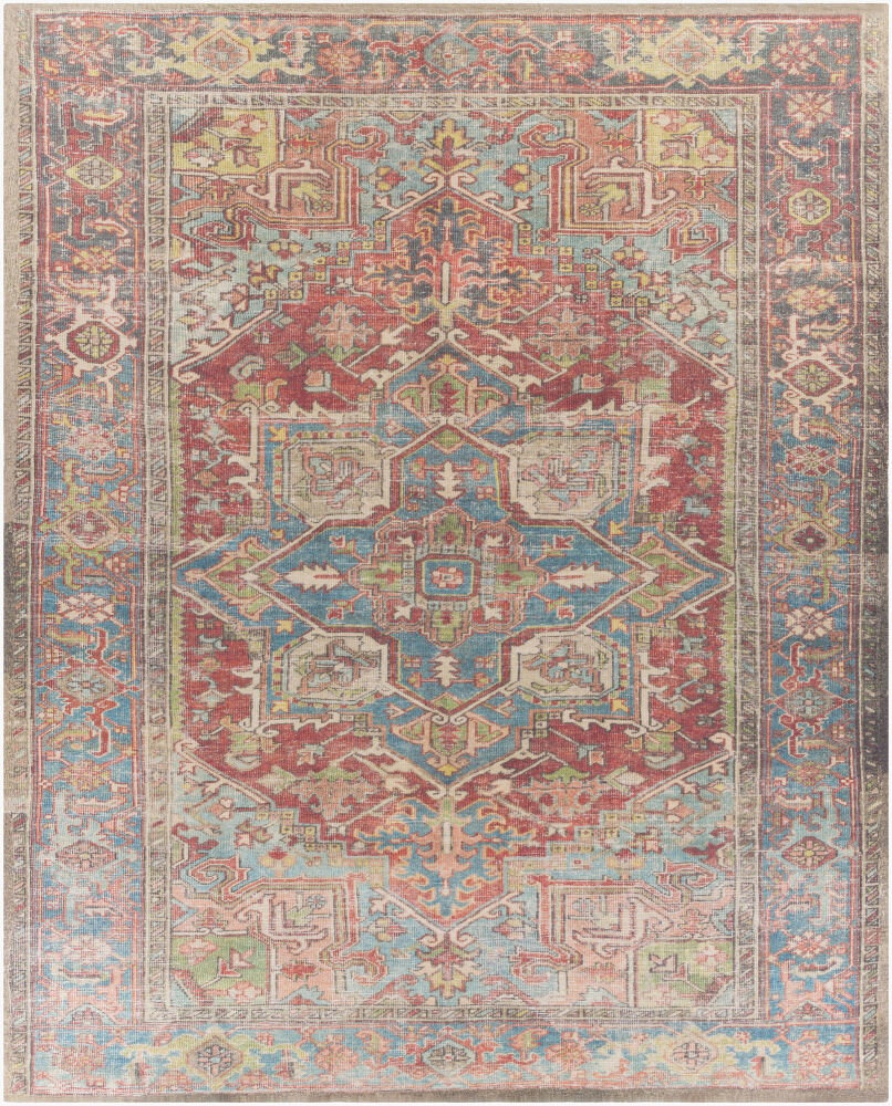 Unique Handmade Rug, by Surya, 1'6" length x 1'6" width