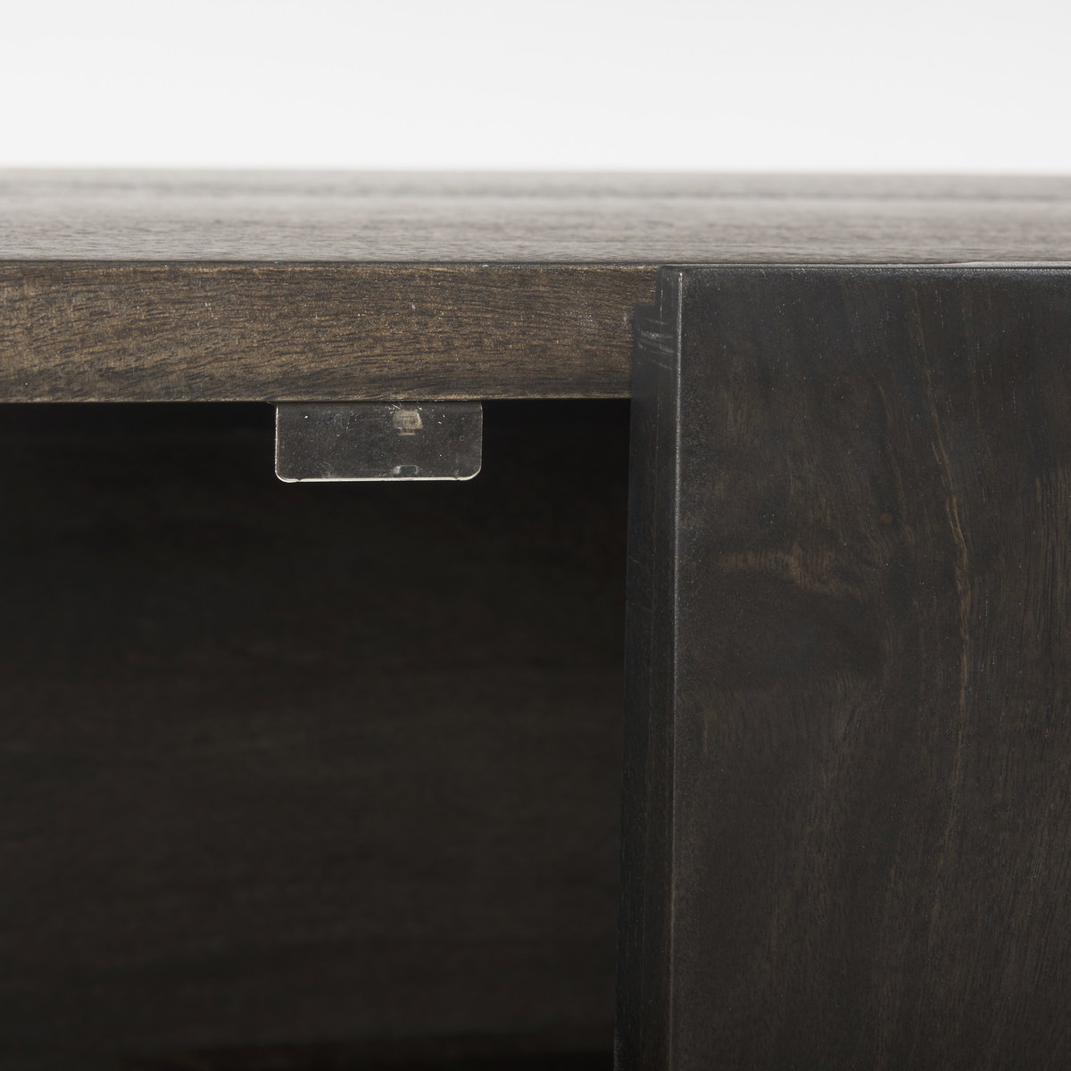 Darwin Dark Brown Wood 2 Door Accent Cabinet, Cabinets & Chest by Mercana, 40" length x 17.5" width x 30" height View 4