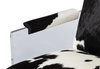 Holloway Armchair, Black & White, Seating by Sarreid, 24" length x 32" width x 31" height thumbnail 12