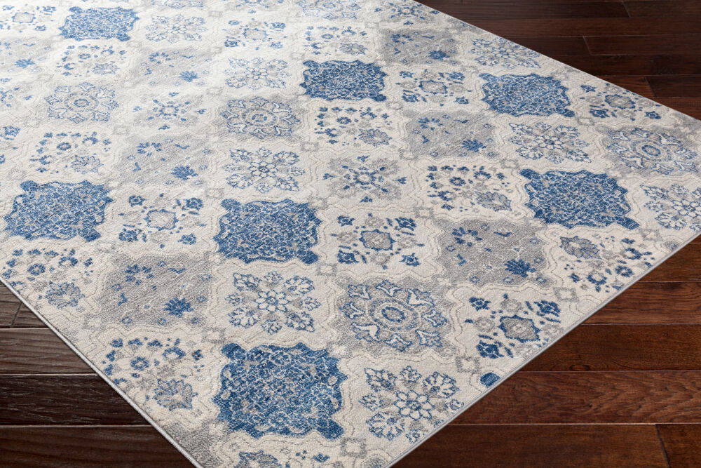 Monaco Machine Woven Rug, by Surya, 7'3" length x 5'3" width