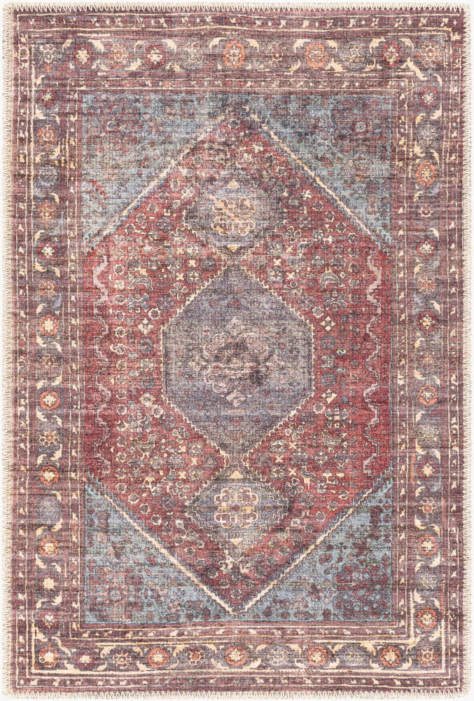 Amelie Machine Woven Rug, by Surya, 2'11" length x 2' width