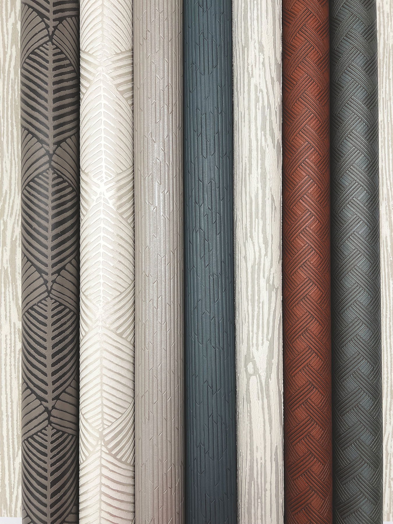 Heartwood Whitewash Wallpaper, by York Wall, 27' length x 2'3" width x 0.02" depth View 11