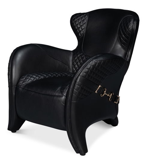 Hera Arm Chair, Onyx Black