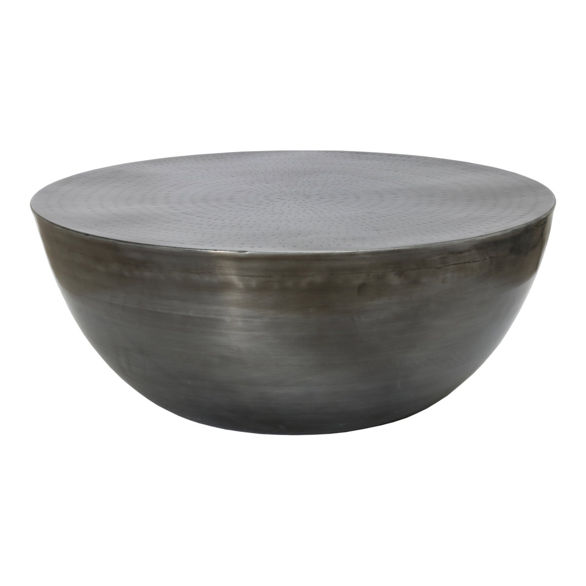 Conga Coffee Table Antique Zinc, by Moe's Home, 31.25" width x 12.25" height x 31.25" depth View 1