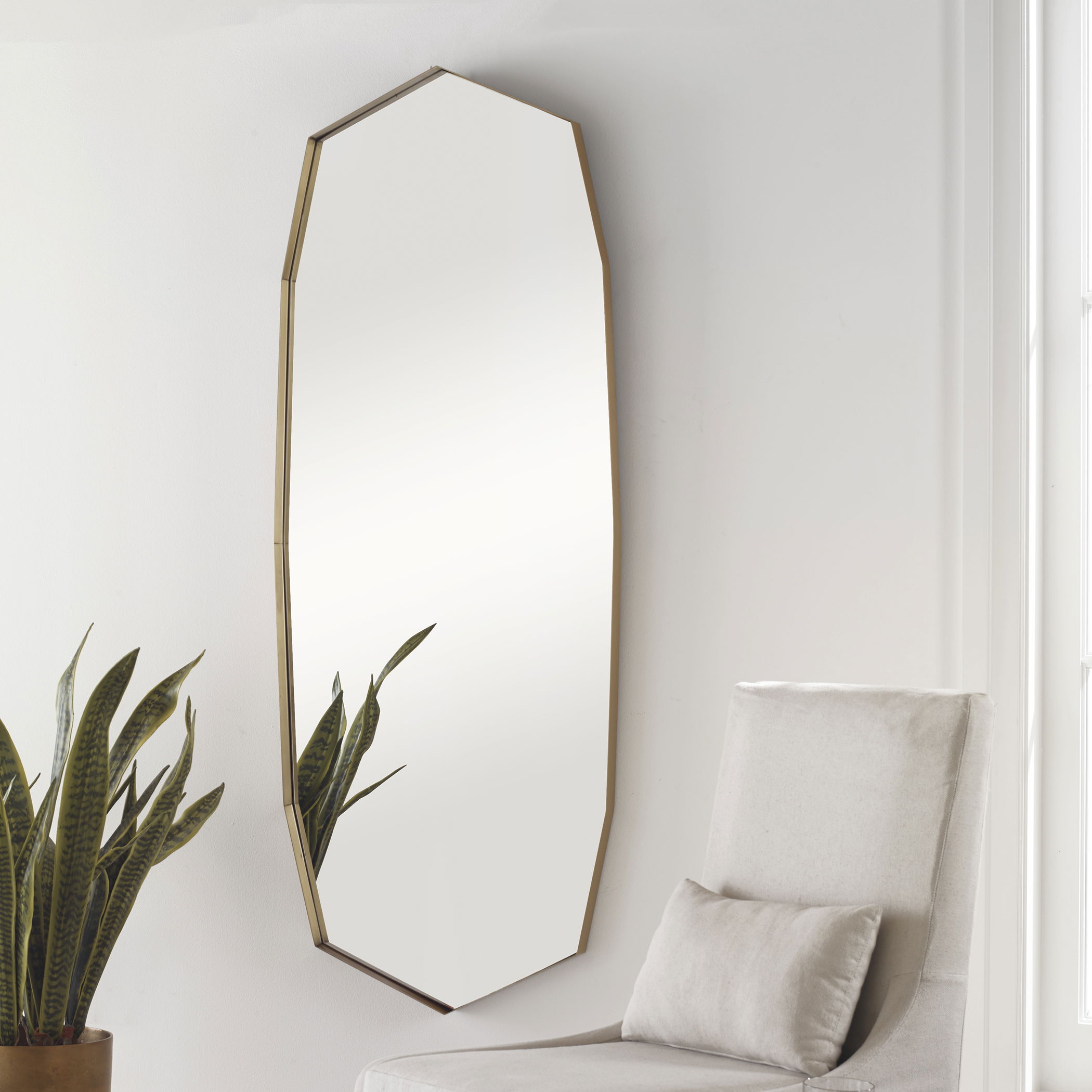 Vault Oversized Angular Mirror large image 