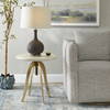 Alice Oak Adjustable Accent Table, Side & End Table by Uttermost, 20" width x 26" height x 20" depth thumbnail 2