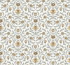 Vintage Blooms Yellow Wallpaper, by York Wall, 27' length x 2'3" width x 0.02" depth thumbnail 1