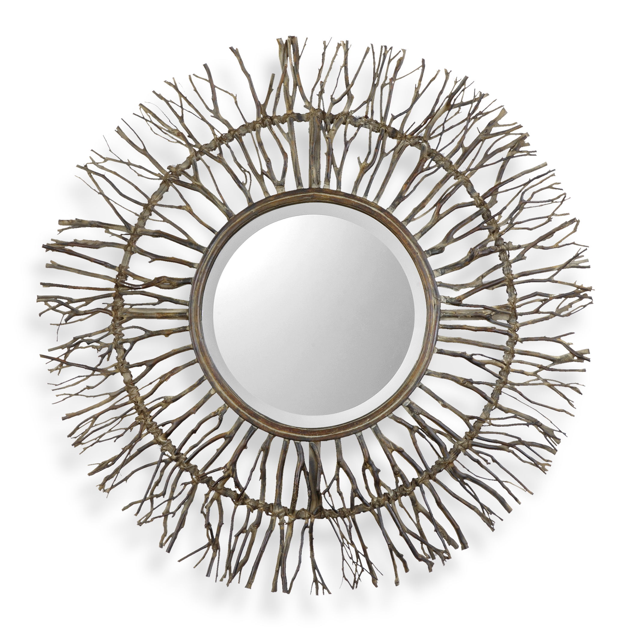 Josiah Woven Mirror large image 