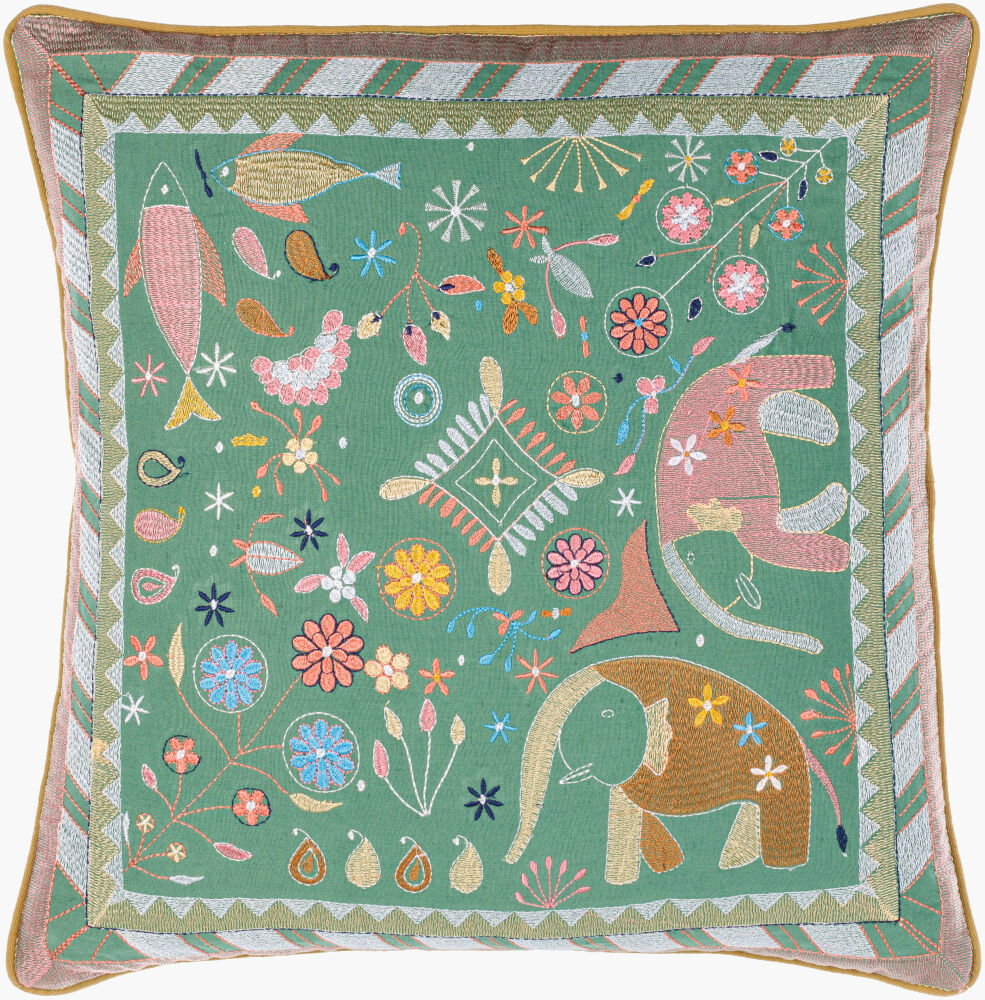 Millie Kay Accent Pillow Poly, Decorative Pillow by Surya, 18" length x 18" width