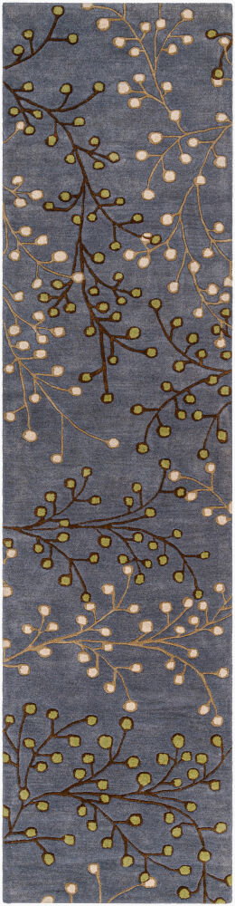 Athena Handmade Rug, by Surya, 12' length x 3' width