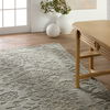 Handmade Tufted Wool Area Rug in Gray/Cream thumbnail 4