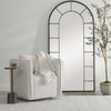 Corben White Swivel Armchair, Accent Chair by Uttermost, 30" width x 30" height x 30" depth thumbnail 2