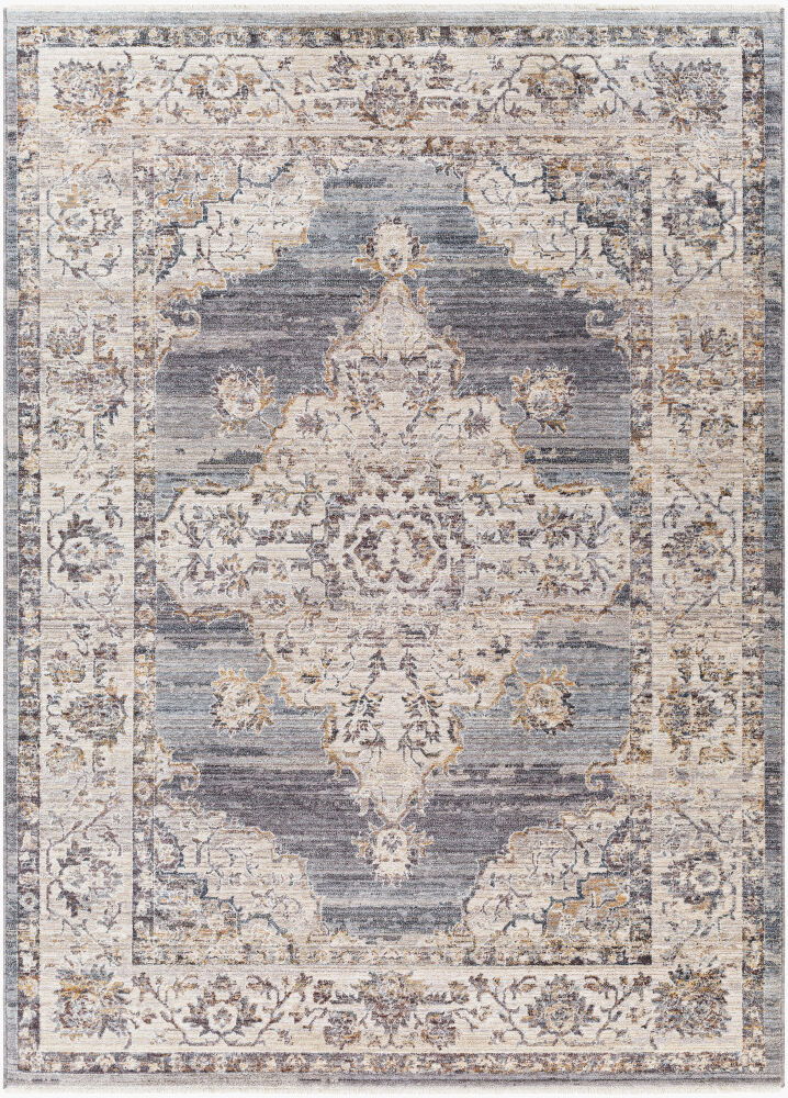 Aida Machine Woven Rug, by Surya, 1'3.75" length x 1'3.75" width