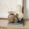 Rylee 7.7H Medium Brown Ceramic Vase thumbnail 2