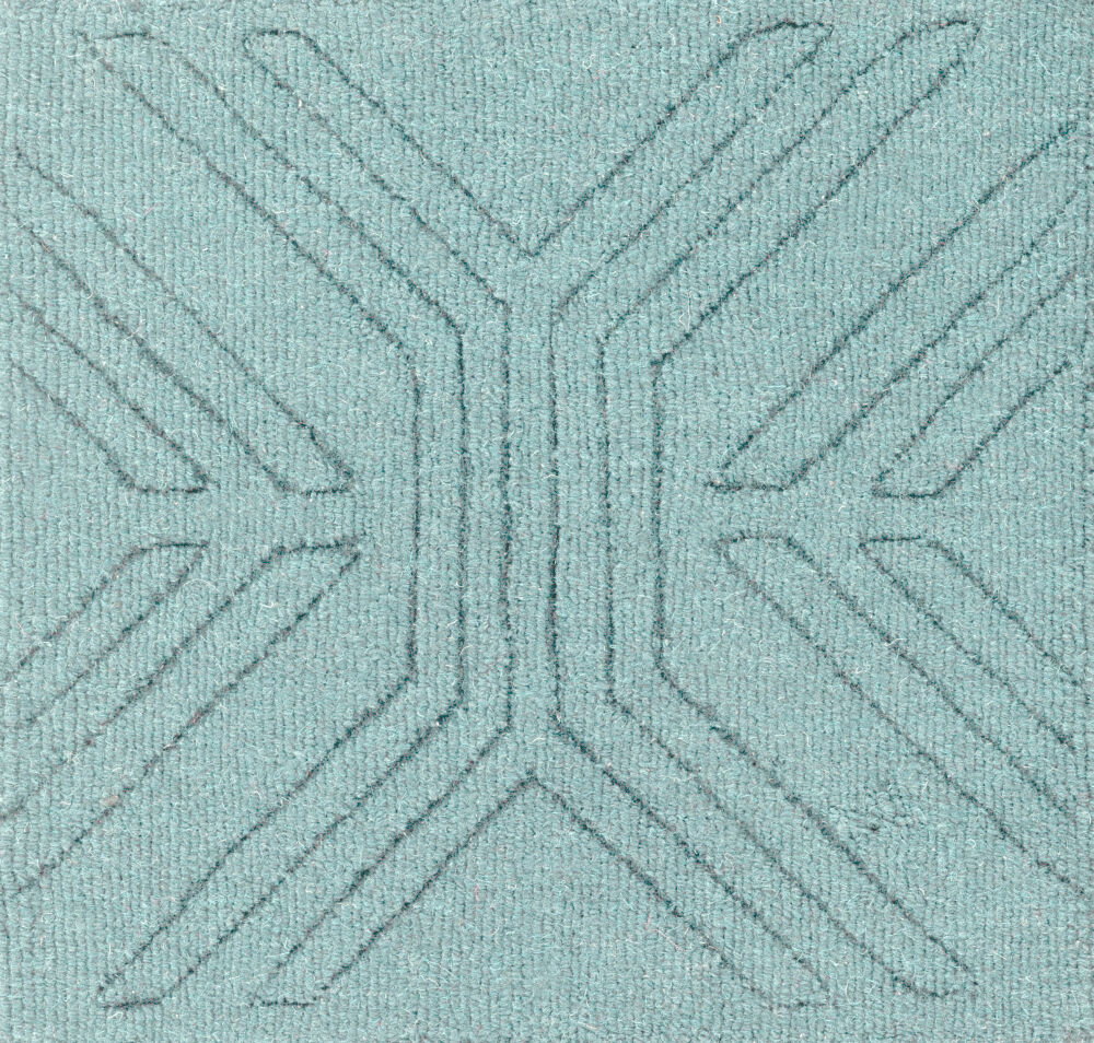 Ashlee Handmade Rug, by Surya, 1'6" length x 1'6" width