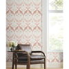 Pine Cone Ribbon Blush Wallpaper thumbnail 1