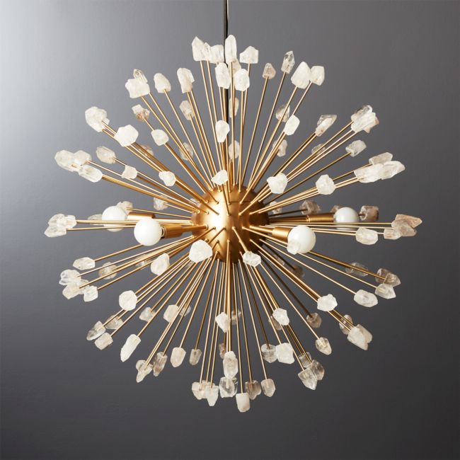 Online Designer Dining Room Ray Quartz Pendant Light