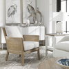 Encore Natural Armchair, Accent Chair by Uttermost, 28.5" width x 33" height x 31" depth thumbnail 2