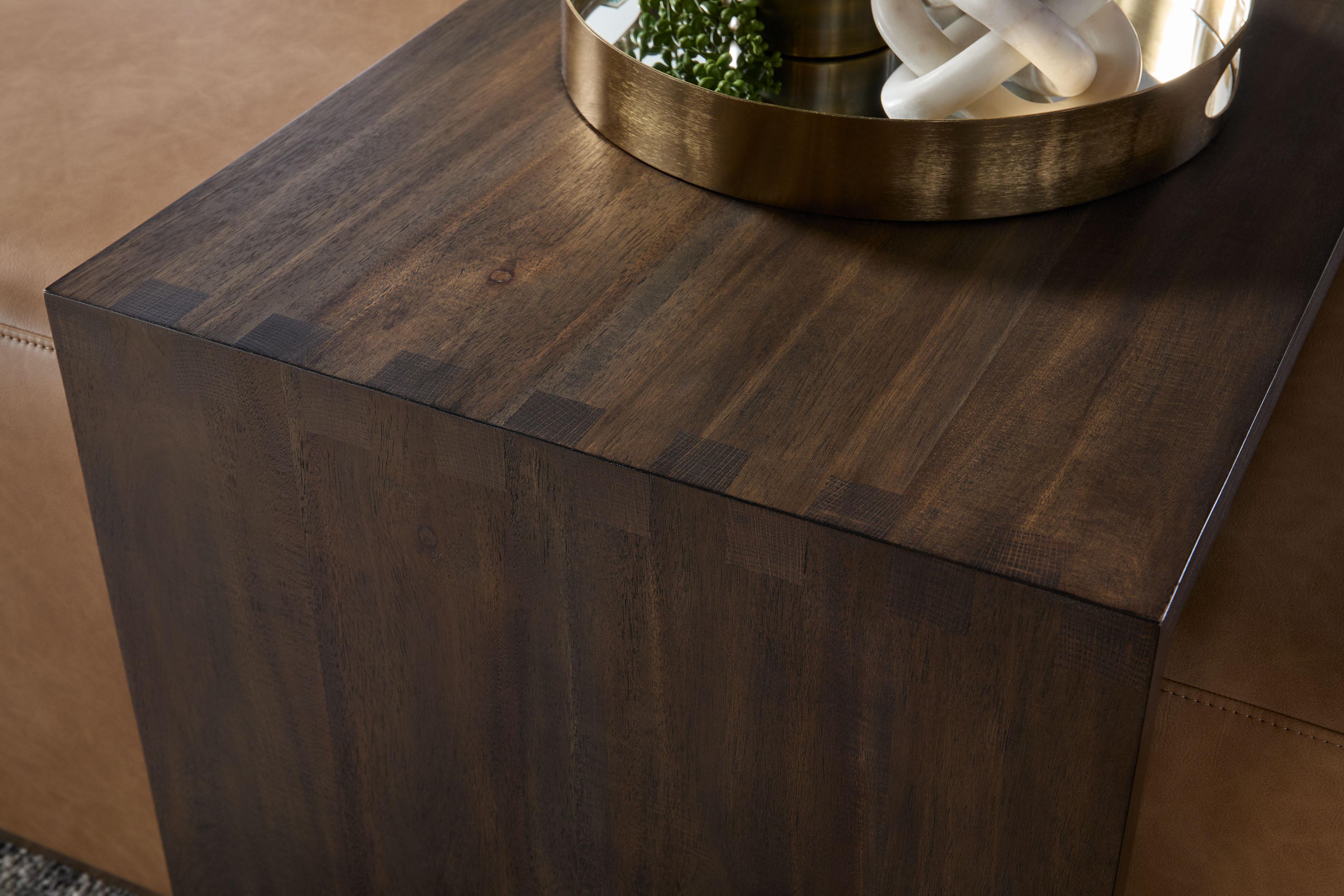 Dovetail Upholstered Coffee Table, by Essentials for Living, 54.5" width x 20" height x 35.5" depth View 19