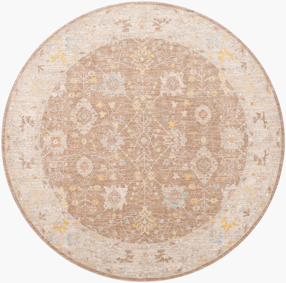 Avant Garde Machine Woven Rug, by Surya, 6'6.74" length x 6'6.74" width
