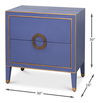 Gabriella Night Stand, Marlin, Nightstand by Sarreid, 30" length x 18" width x 30" height thumbnail 13
