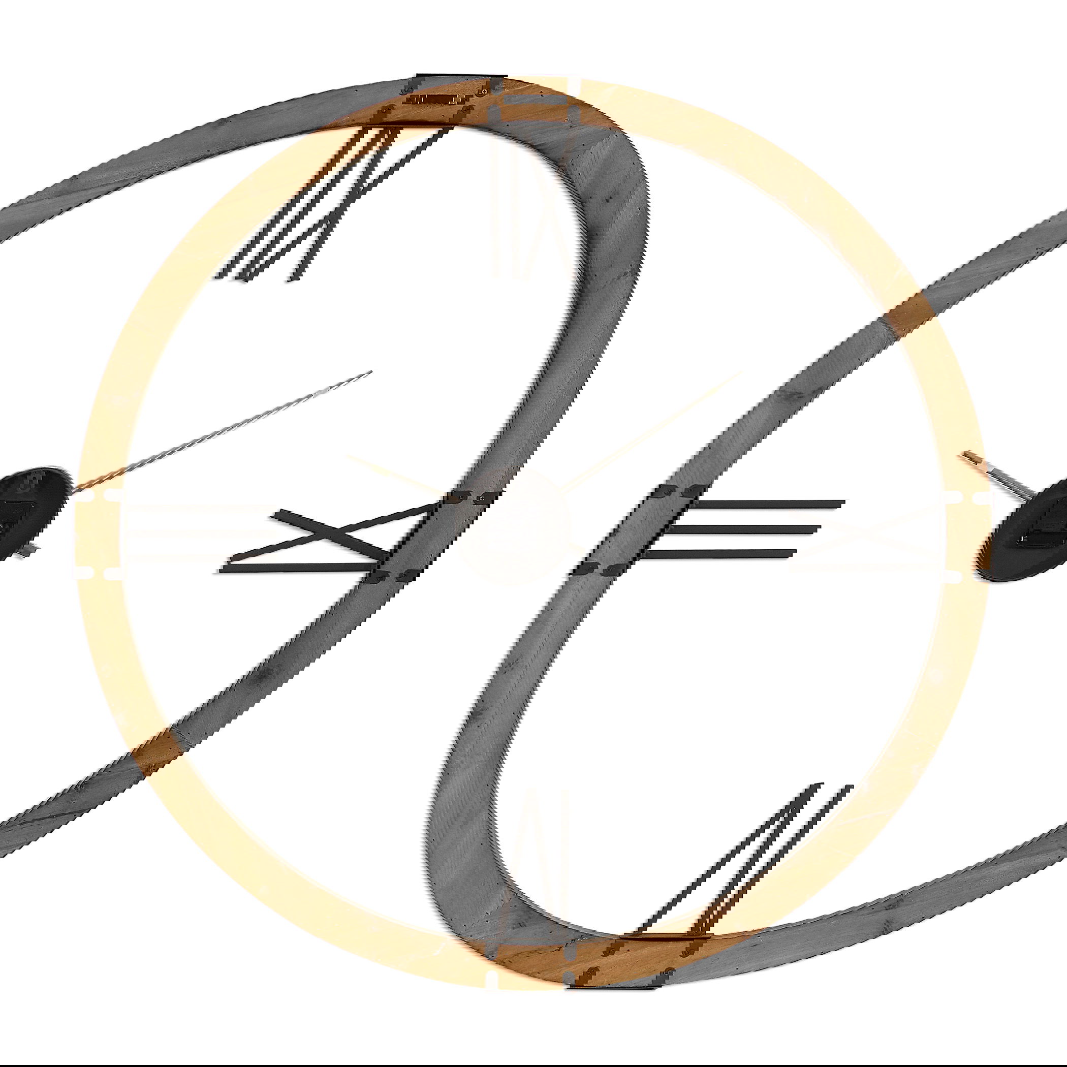 Marcelo Modern Wall Clock, by Uttermost, 39.5" width x 39.5" height x 2" depth View 8