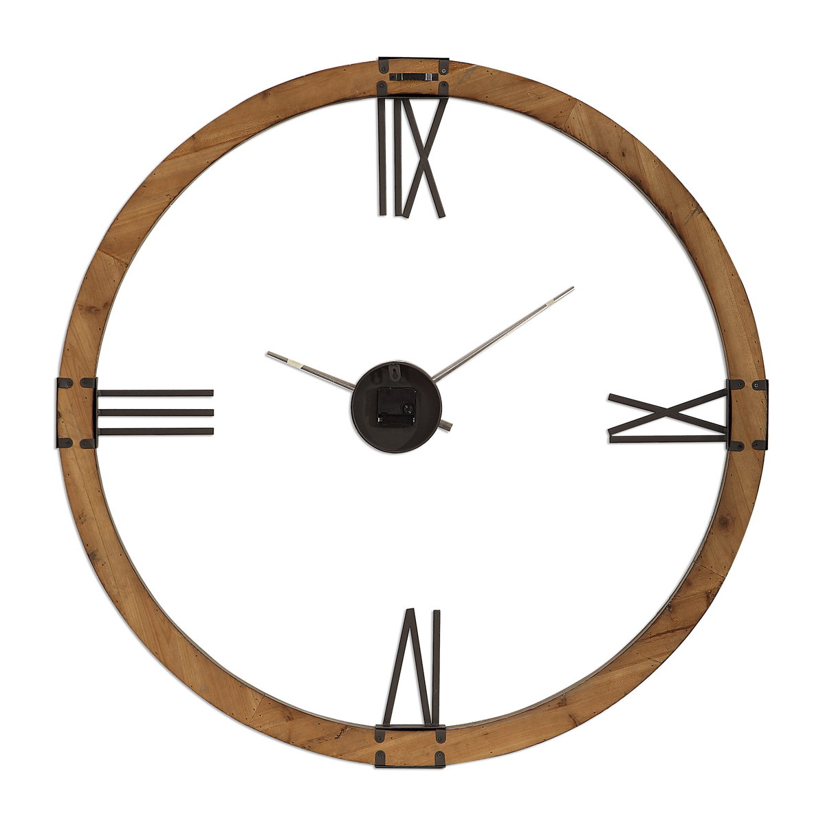 Marcelo Modern Wall Clock, by Uttermost, 39.5" width x 39.5" height x 2" depth View 8