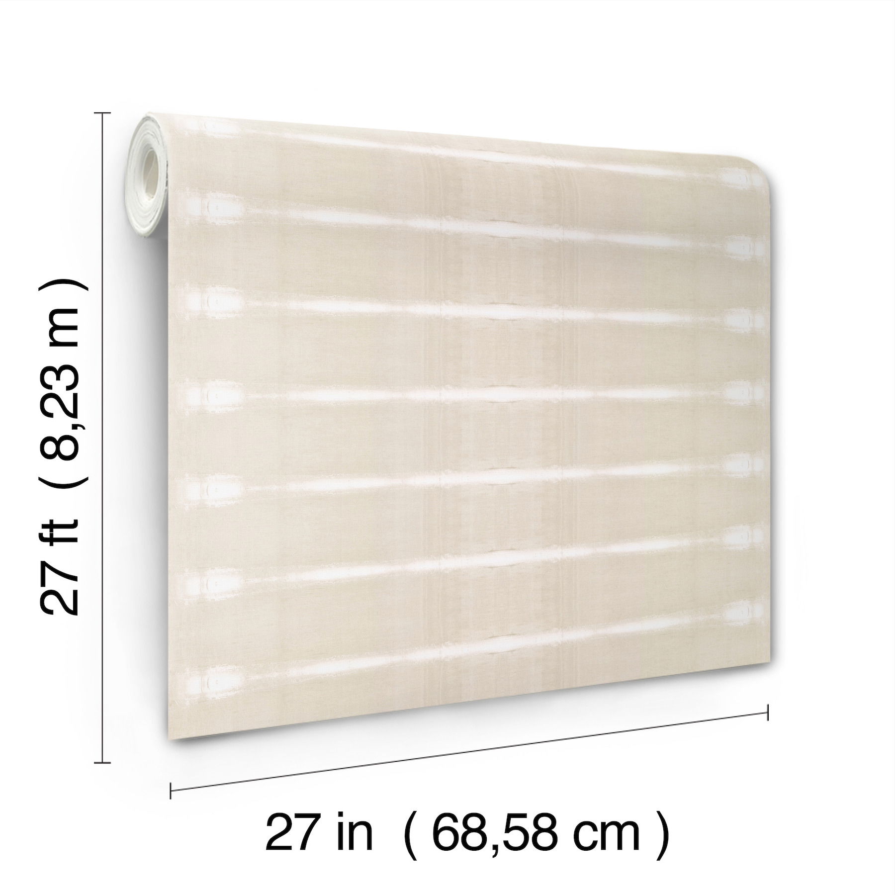 Resound Haze Wallpaper, by York Wall, 27' length x 2'3" width x 0.02" depth View 6