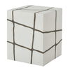 Rocklyn White Cube Garden Stool thumbnail 3