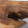 Teak Leaf Bowl, Decorative Tray by Uttermost, 26.75" width x 4.75" height x 9.75" depth thumbnail 6