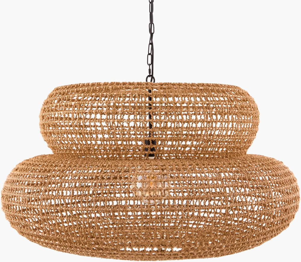 Tekapo Pendant, by Surya, 35" length x 35" width x 19" height
