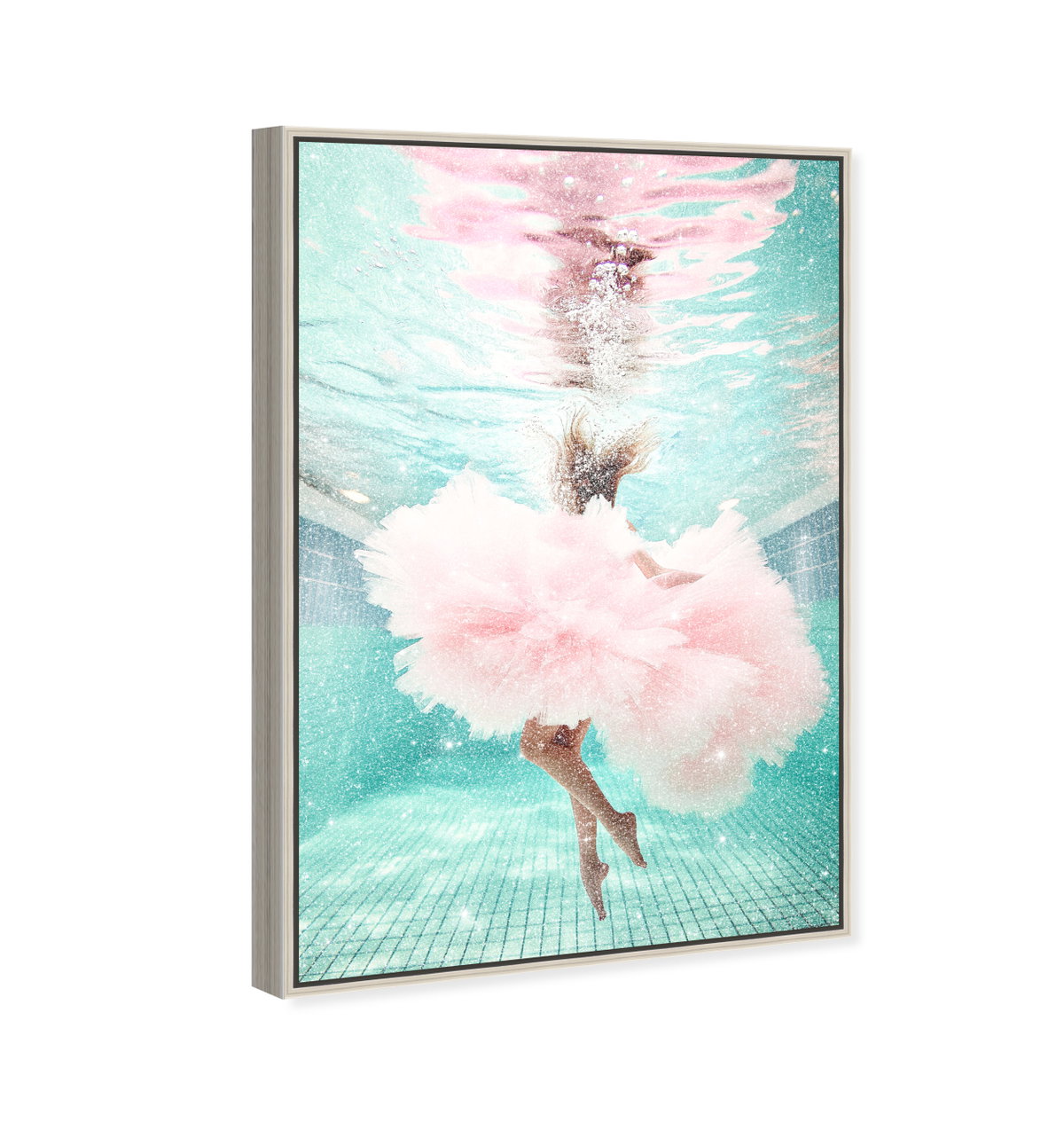 Aquatic Ballerina II (Diamond Dust), Art by Oliver Gal,  20x30 View 2