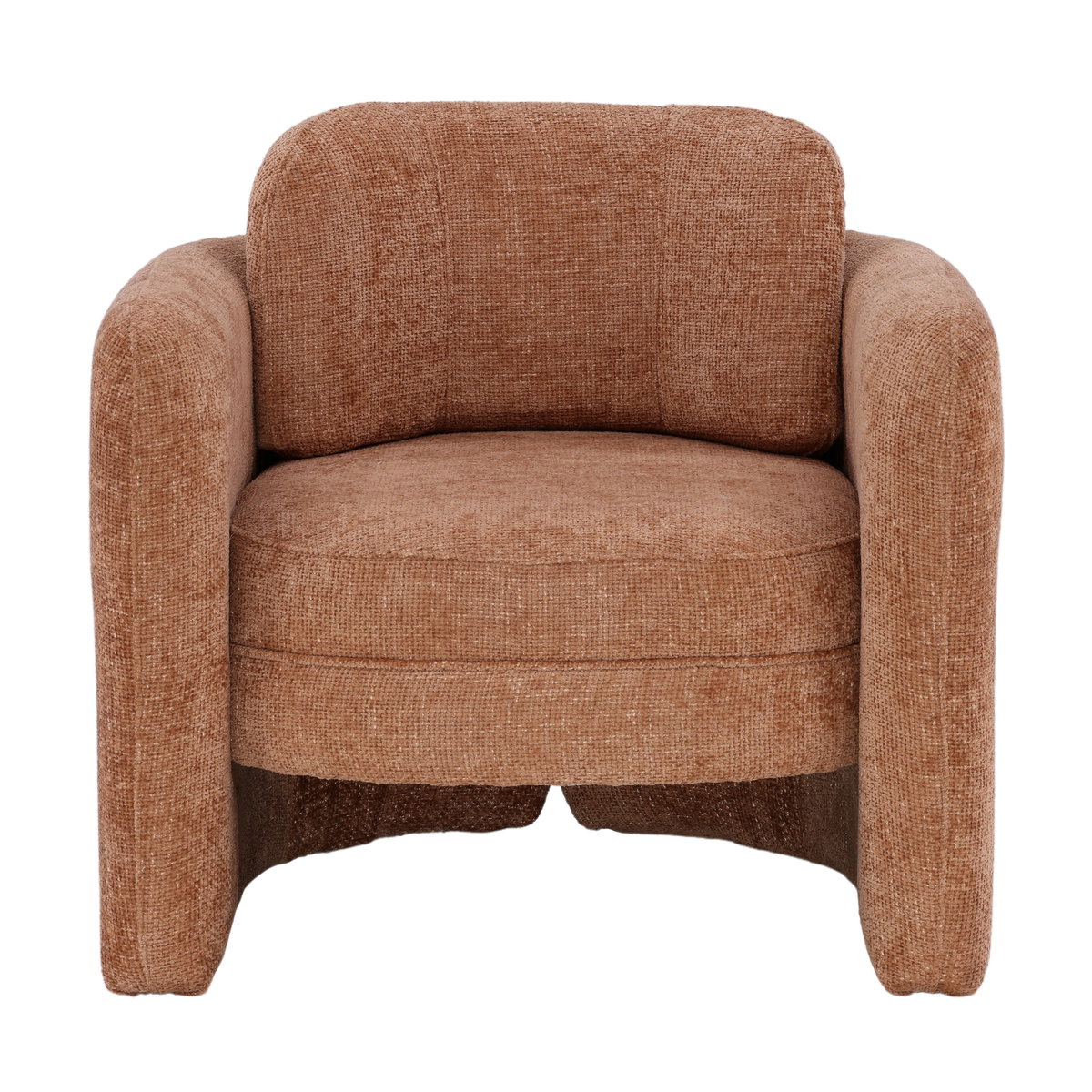 Munson Occasional Chair Clay, Accent Chair by Dovetail, 32.25" width x 30.9" height x 31" depth View 2