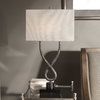Talema Aged Silver Lamp, Table Lamp by Uttermost, 17" width x 30.25" height x 9" depth thumbnail 5