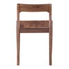 Owing Dining Chair Walnut Brown - Set Of Two, by Moe's Home, 19.5" width x 30" height x 20" depth thumbnail 6