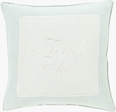 French Chic Accent Pillow
