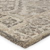 Handmade Tufted Wool Area Rug in Gray/Cream thumbnail 5