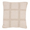 Quenby Outdoor Pillow Ivory, Decorative Pillow by Dovetail, 20" width x 20" height x 6" depth thumbnail 1