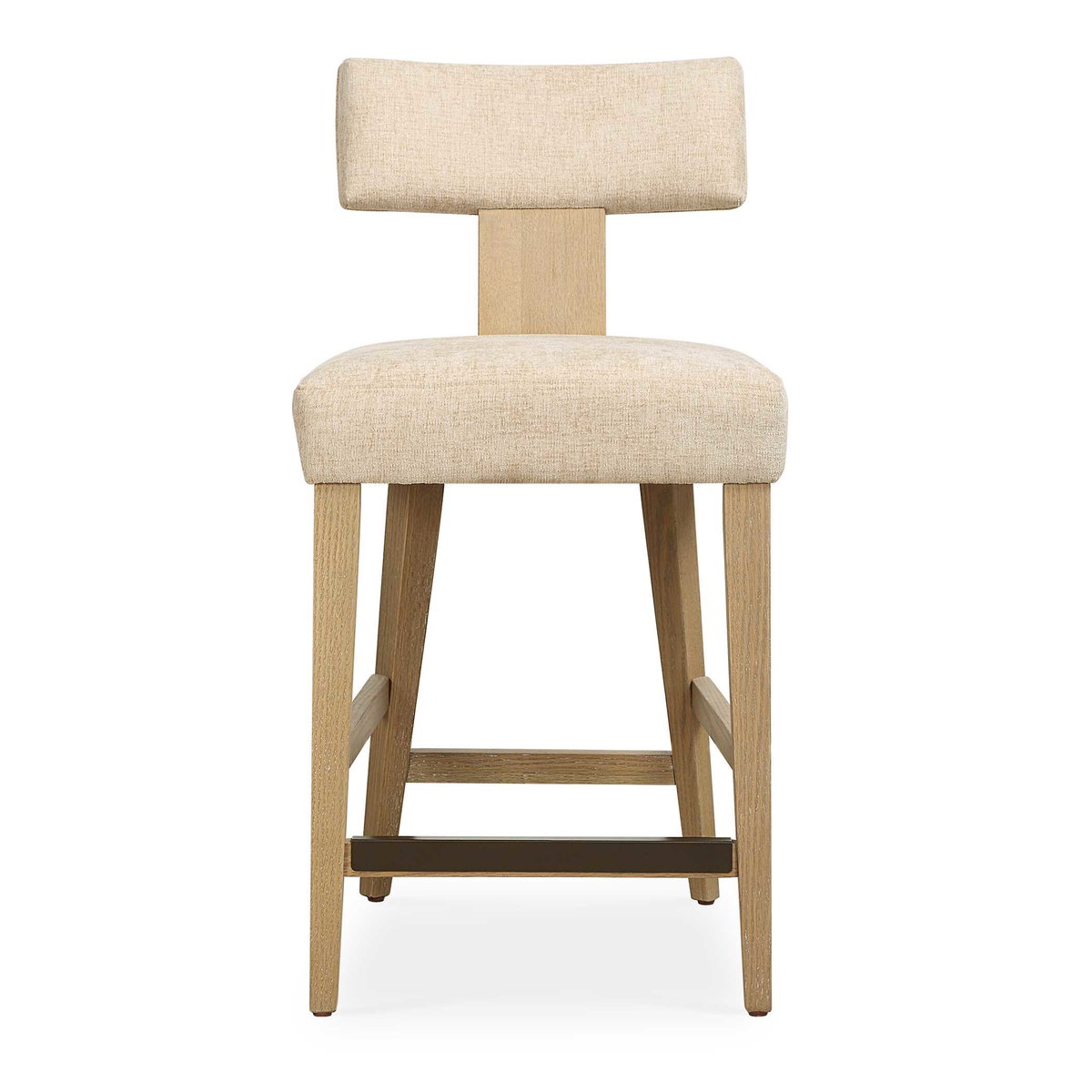 Elysian Sand Counter Stool, Counter & Bar Stool by Uttermost, 18.5" width x 37.5" height x 22" depth View 1