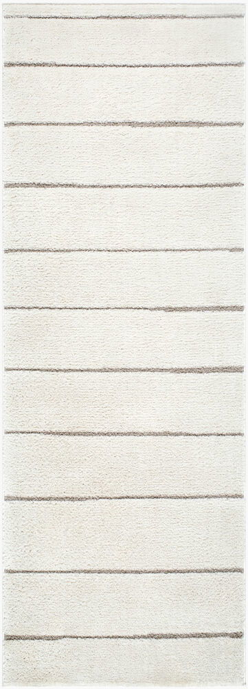 Cascade Machine Woven Rug, by Surya, 7'2.61" length x 2'7.5" width