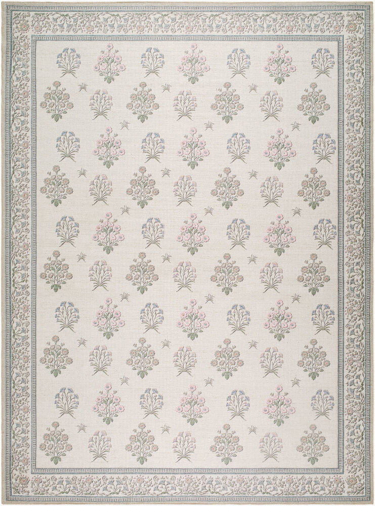 Thistle Machine Woven Rug, by Surya, 11'11.7" length x 8'10.3" width