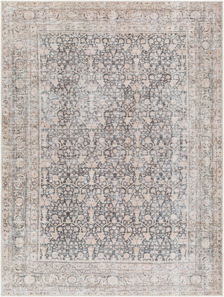 Amelie Machine Woven Rug, by Surya, 7'2.61" length x 5'2.99" width