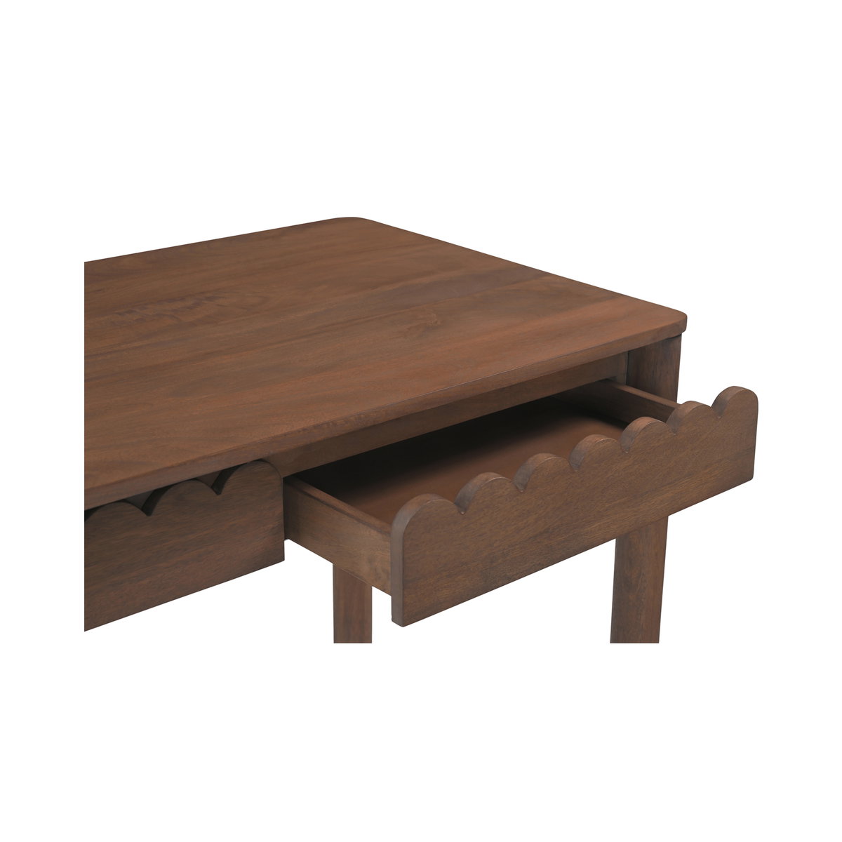 Wiley Desk Vintage Brown, by Moe's Home, 60.25" width x 30" height x 24" depth View 8