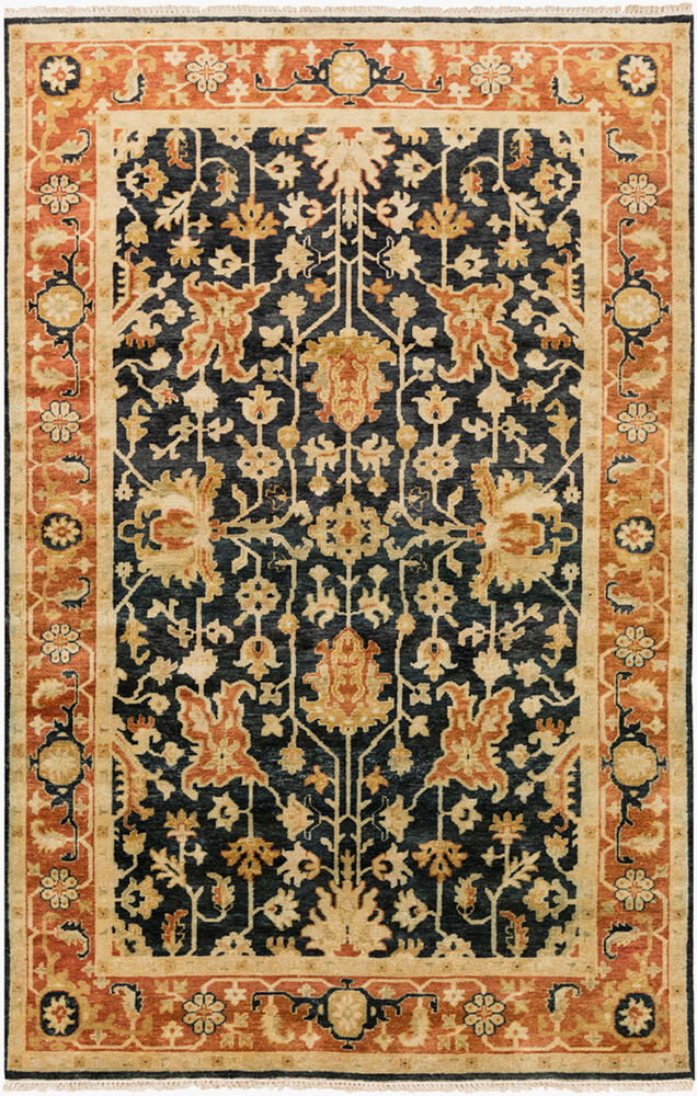 Taj Mahal Handmade Rug, by Surya, 3' length x 2' width
