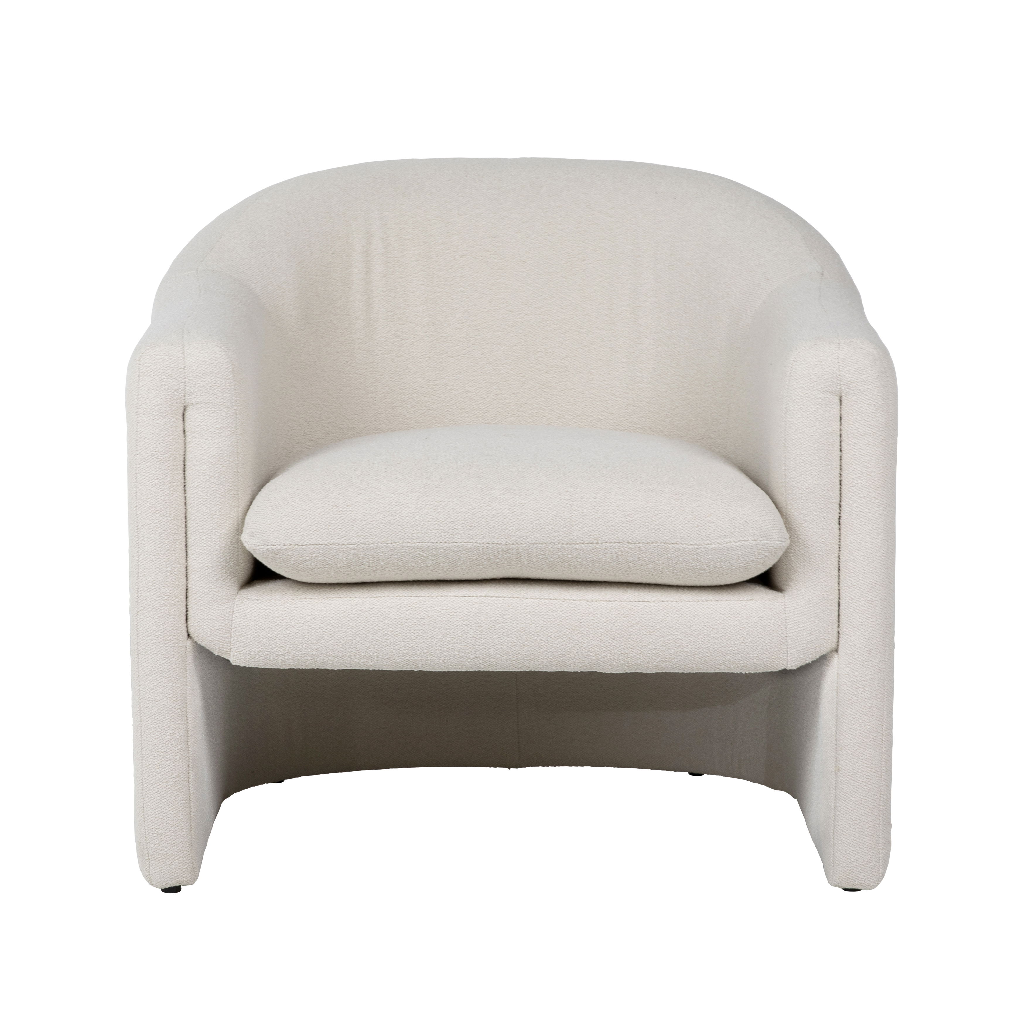 Alda Occasional Chair Cream large image 
